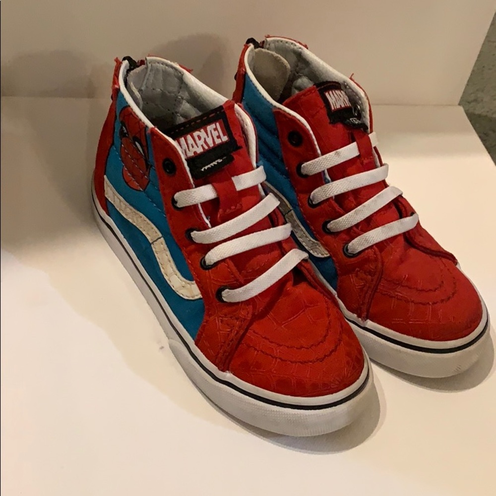 Marvel Spiderman toddler Vans